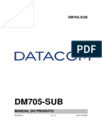 204-0069-10 - DM705-SUB - Manual Do Produto
