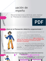 Planeación Didáctica Argumentada en Cuatro Instrucciones