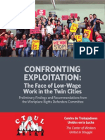 FINAL- Confronting Exploitation - CTUL Report on Low-wage Economy (English&Spanish for Print)