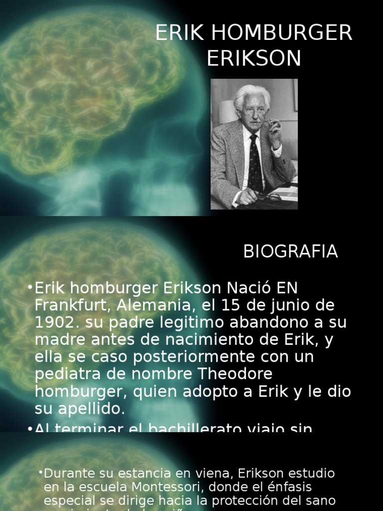 Teoria de Erik Erikson PDF Adultos Adolescencia