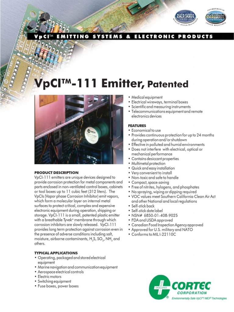 VpCi 111 Catalogo | Download Free PDF | Corrosion | Trademark