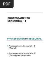 Processamento Sensorial