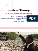 2015.09.25 Critical Theory, Tamang