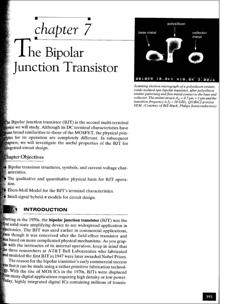 BJT Background Notes | PDF