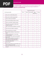 Insomnia Screening Questionnaire