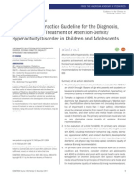 ADHD Clinical Practice Guideline