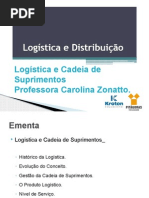 A1- Logística e Cadeia de Suprimentos