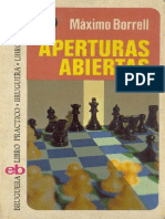 Aperturas Abiertas - Máximo Borrell