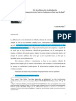 VILAS, Carlos, Seis Ideas Falsas Sobre La Globalización