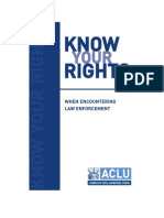 ACLU Know Your Rights