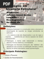 Patologias Em Alvenaria Estrutural