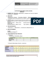 Ficha de Proyectos