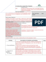 Direct Instruction Lesson Plan Template