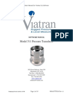 Model 511 Pressure Transducer: Software Manual