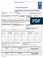 P11 Personal History Form-es