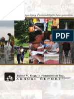 Jaime V. Ongpin Foundation, Inc. Annual Report FY2014-15