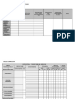 Instrumento para el diseño curricular