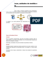 Grandezas Unidades de Medida e Escala