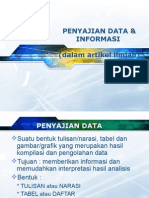 Penyajian Data Dan Informasi