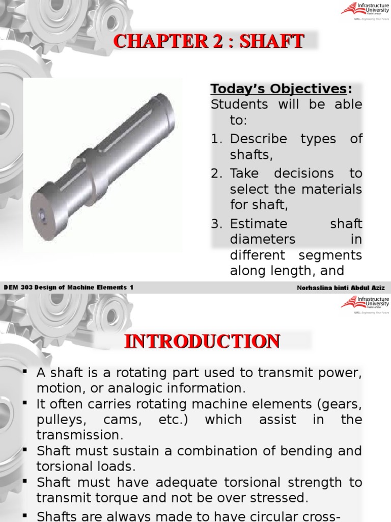 shaft Bending Strength Of Materials