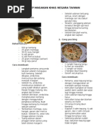 Download Resep Masakan Khas Taiwan by Pria Setiado Limbong SN289528923 doc pdf