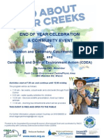 Wild About Your Creeks Community Event 29 Nov 2015