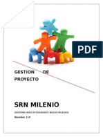 Gestion de Proyecto "Restaurante"