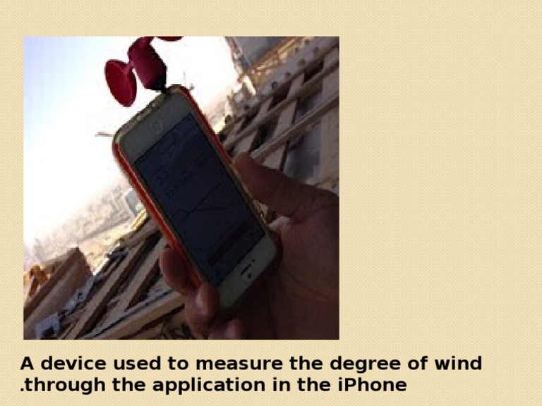 iPhone Wind Measurement Device Guide | PDF
