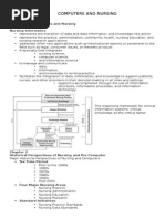 Overview of Computers and Nursing Nursing Informatics