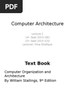 Computer Organization and Architecture by William Stalling