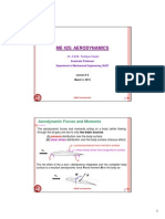 Me 425: Aerodynamics: Aerodynamic Forces and Moments