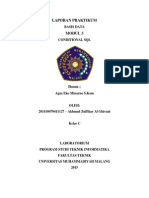 Laporan Desain Database Modul 3