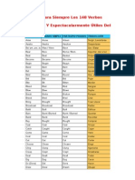 Aprende para Siempre Los 148 Verbos Irregulares Más Usados Y Espectacularmente Útiles Del Inglés