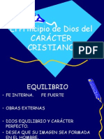 Principio de Caracter Cristiano