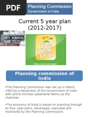Current 5 Year Plan