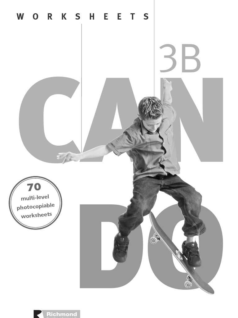 Can Do Worksheets 3B | PDF | Invention | Verb