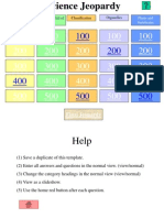 Cell and Classification - Review Jeopardy