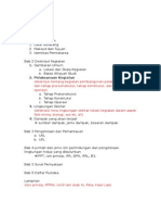 Outline Laporan AKhir UKL-UPL