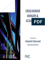 Cross Border M&a-Mr.ashutosh Chaturvedi
