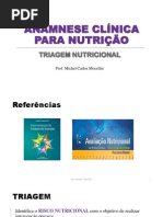 Anamminese Clinica - Triagem