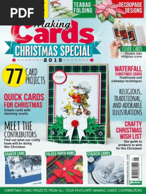 Making Cards [Christmas Special 2015] 2nd Xmas Issue