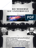 Teorii Moderne Ale Universului