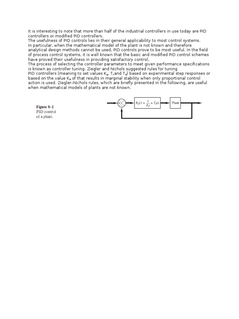 Understanding PID Controller Tuning | PDF | Technology & Engineering