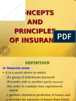 Concepts and Principles of Insurance