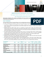 Earnings Release - 3Q15