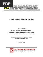Download Laporan Ringkasan DD Bendung Karet by Fatkhur Rohman SN289572862 doc pdf