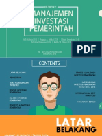 Manajemen Investasi Pemerintah 7d Kelompok 1