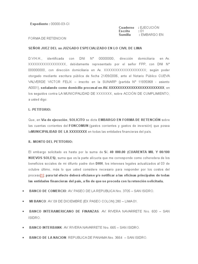 Ejecucion de Sentencia | PDF | Caso de ley | Ley procesal