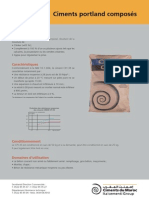 Fiche Ciment Maroc PDF