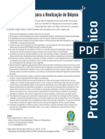 2011-01 Protocolo Clínico Para a Realização de Biópsia